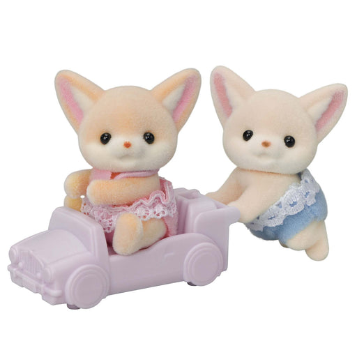 Sylvanian Families Fennec Twins Ki-13 EPOCH Calico Critters Doll & Furniture NEW_1