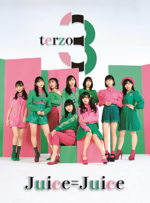 terzo [2CD+Blu-ray Disc] First Edition Type A Juice=Juice HKCN-50712 J-Pop NEW_1