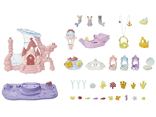 EPOCH Sylvanian Families Dream-color Mermaid Castle Amusement park KO-72 NEW_3