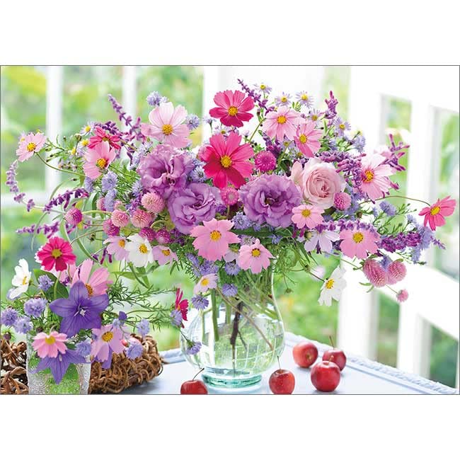 APPLEONE 500 Piece Jigsaw Puzzle Sunny Sonata 38x53cm ‎500-294 Flowers & Plants_1