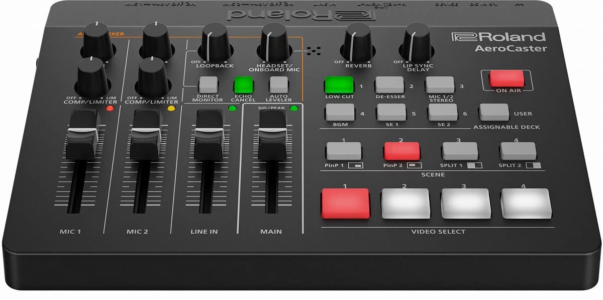 Roland VRC-01 AeroCaster Livestreaming System Multi-camera live streaming NEW_2