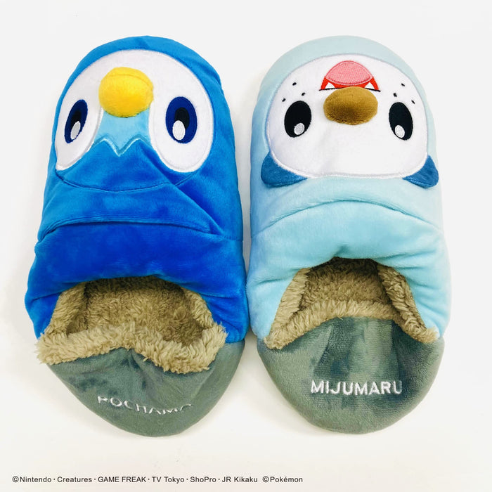 MORIPiLO Pokemon Piplup Oshawott Plush Women’s Room Shoes 23.0-25.0cm 4620874_4
