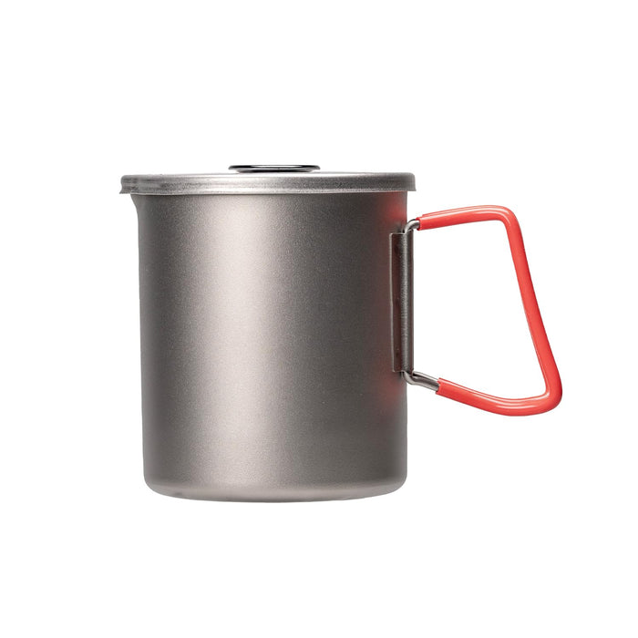 EVERNEW Ti Pasta pot 1000 ECA548 Titanium 1000ml Camping Silicon Tube Handle_4