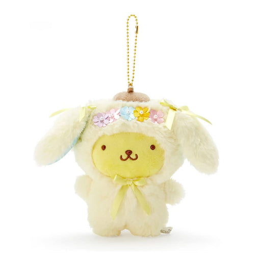 Sanrio Pompompurin Mascot Holder Keychain Easter 857564 16x7x16cm Polyester NEW_1