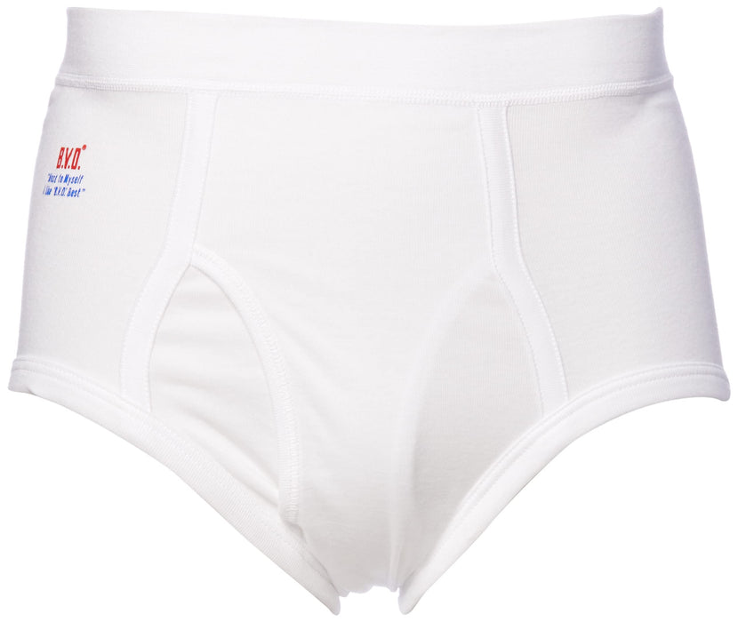 BVD Inner Bottoms GOLD XL size Briefs 100 percent Cotton Plain Men's White G022A_1