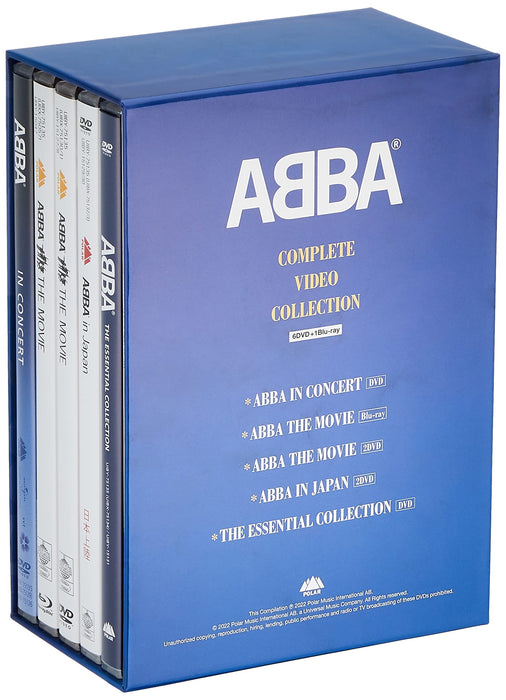 ABBA 6DVD+Blu-ray Complete Video Collection Ltd/ed. UIBY-75135 Mini Booklet NEW_2