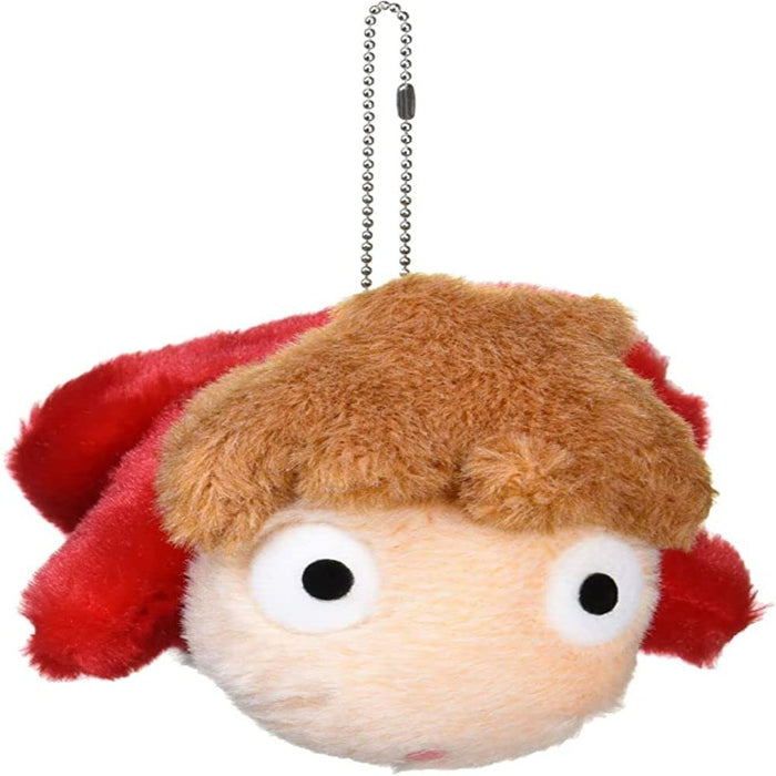 San Arrow Ponyo Mascot K8632 11cm Polyester Ballchain Plush Doll Studio Ghibli_1