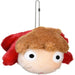 San Arrow Ponyo Mascot K8632 11cm Polyester Ballchain Plush Doll Studio Ghibli_1