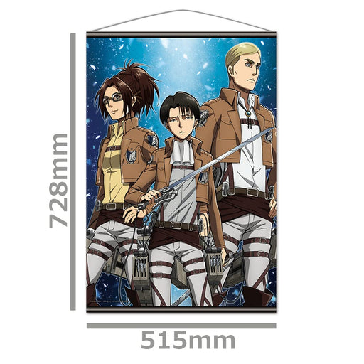 Attack on Titan B2 Tapestry K Wall Scroll Poster Levi & Erwin & Hanji AZSKS177_2