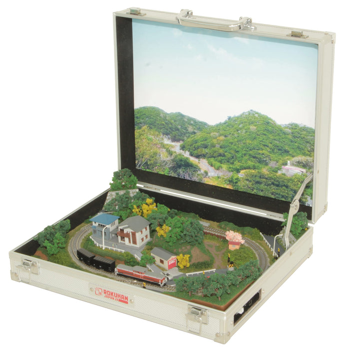 Rokuhan Z Gauge Mini Trunk Layout High Ground Type Assembly Type S063-1 NEW_1