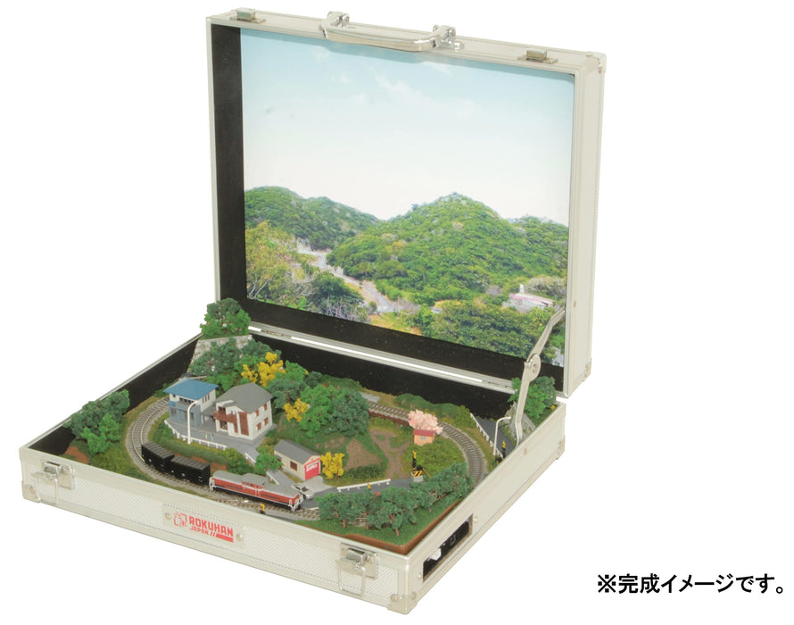 Rokuhan Z Gauge Mini Trunk Layout High Ground Type Assembly Type S063-1 NEW_2