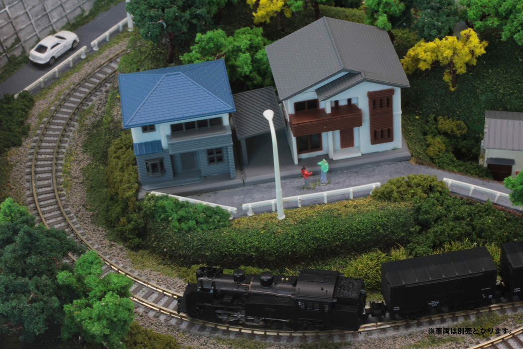 Rokuhan Z Gauge Mini Trunk Layout High Ground Type Assembly Type S063-1 NEW_4