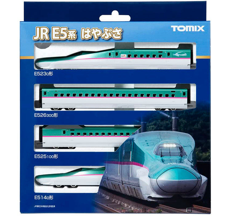 TOMIX N Gauge JR E5 Tohoku Hokkaido Shinkansen Hayabusa Basic 98497 Model Train_5
