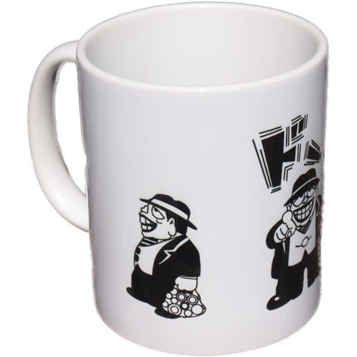 Isshindo Laughing Salesman Moguro Fukuzo Mug Microwave Safe Limited Edition NEW_1