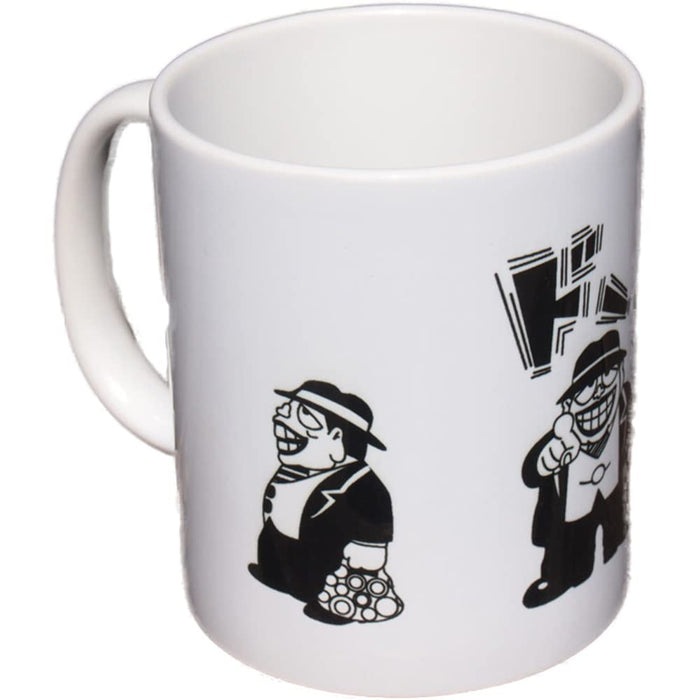Isshindo Laughing Salesman Moguro Fukuzo Mug Microwave Safe Limited Edition NEW_1