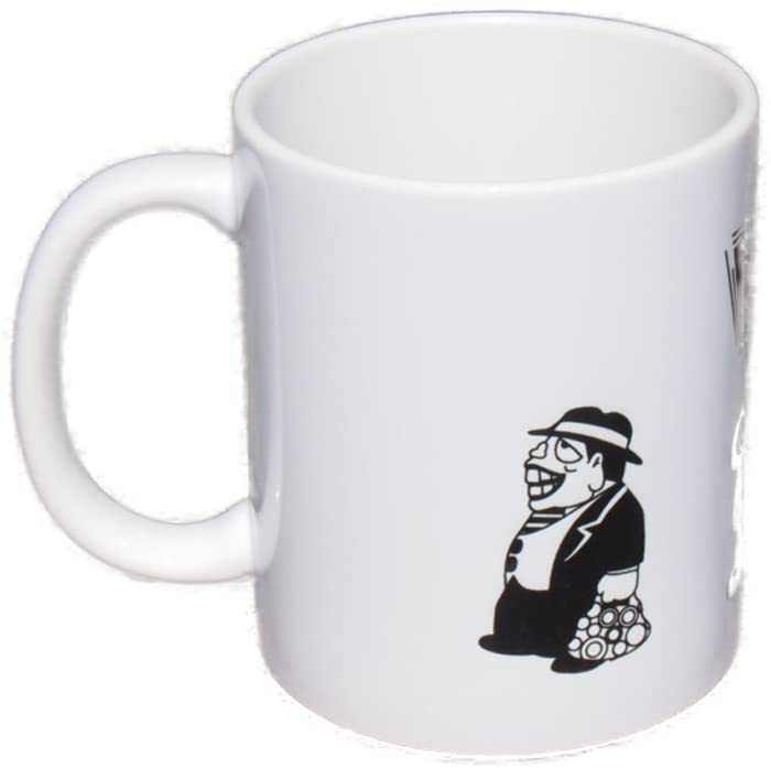 Isshindo Laughing Salesman Moguro Fukuzo Mug Microwave Safe Limited Edition NEW_4