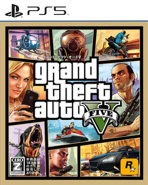 Grand Theft Auto V Playstation 5 Open World Game Multi-Language ELJM-30138 NEW_1