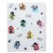 Kamio Japan MHA 6-Pocket Clear File w/ Zipper Mini Characters PP 207720 NEW_1