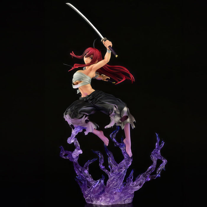 FAIRY TAIL Erza Scarlet Samurai Kouen Banjou ver. Jet Black 1/6 Figure ‎OR85443_1