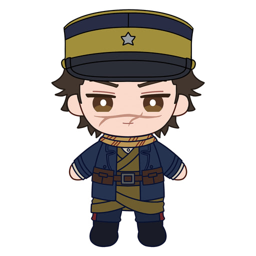 Algernon Product Golden Kamuy Saichi Sugimoto Plush Doll 100x170mm Polyester NEW_1