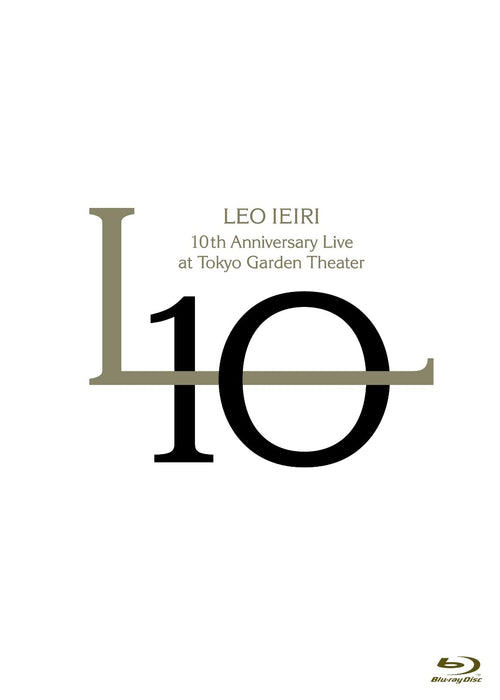 Ieiri Leo 10th Anniversary Live at TOKYO GARDEN THEATER Blu-ray VIXL-380 NEW_1