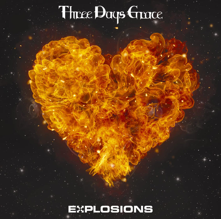 [CD] EXPLOSIONS WITH BONUS TRACK Japan Edition THREE DAYS GRACE SICP-6457 NEW_1