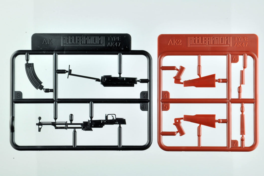 TOMYTEC 1/12 Little Armory LABC02 AK ASSAULT RIFLE Plastic Model Kit 320975 NEW_4