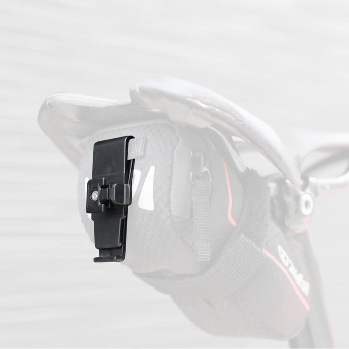 Rec-Mounts Clip Type Safety Light Mount for saddle bag Black Clip-Bontrager NEW_3