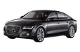 DOYUSHA 27MHz 1/16 RC Car Audi A7 Black Interior Incl. RTR Ready To Run 614365_1