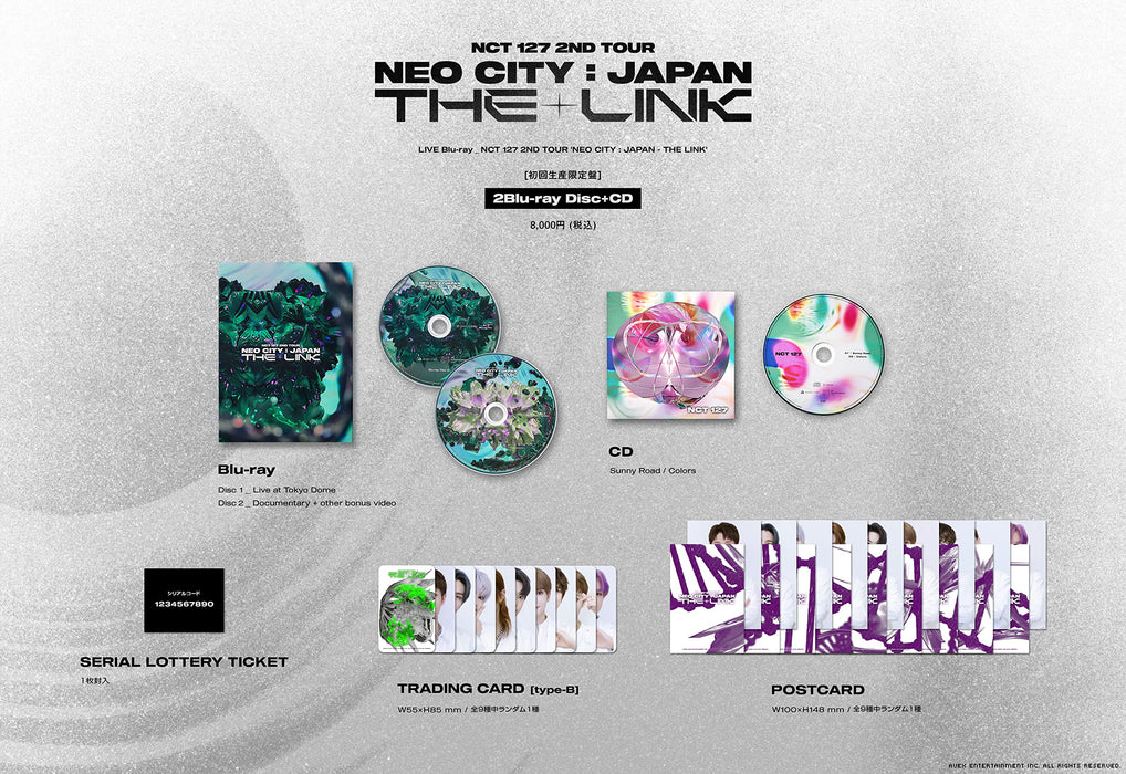 Blu-ray+CD NCT 127 2ND TOUR 'NEO CITY JAPAN THE LINK Limited Edition AVXK-79853_2