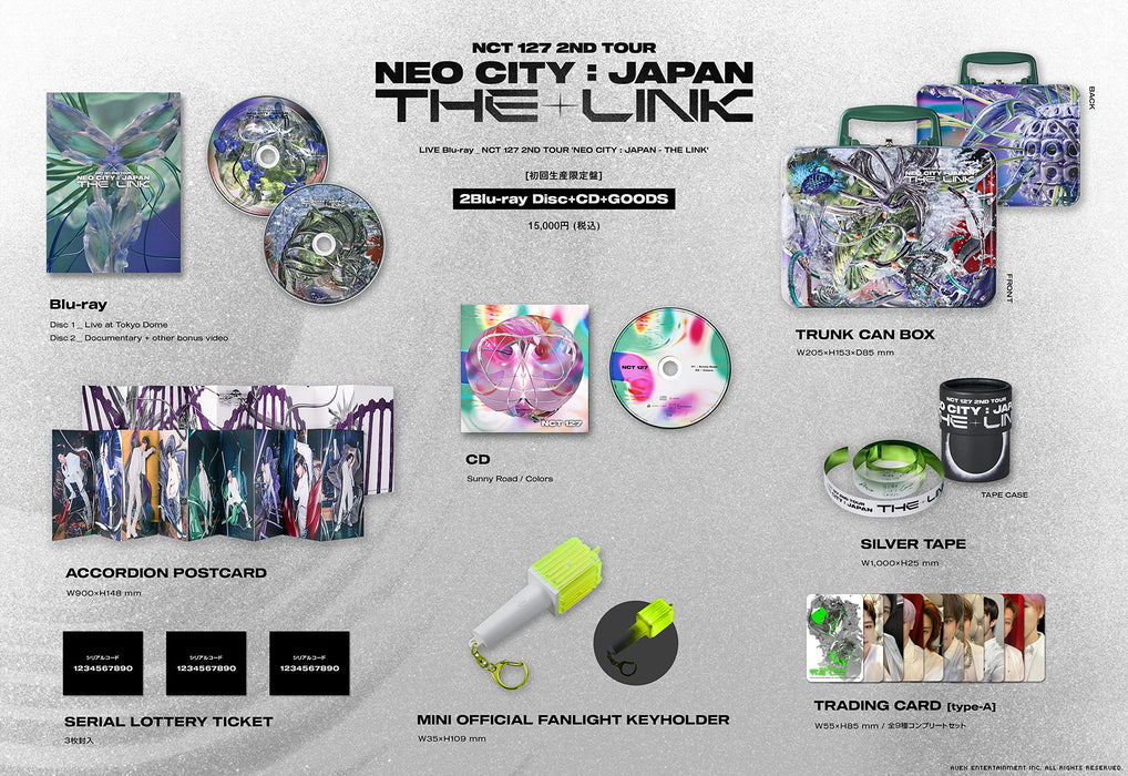 [Blu-ray+CD] NCT 127 2ND TOUR 'NEO CITY JAPAN THE LINK w/Goods AVZK-79849 NEW_2