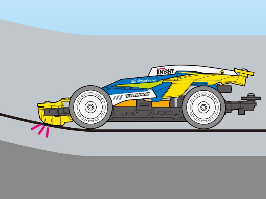 TAMIYA 19803-000 Mini 4WD LOAD KNIGHT (VZ Chassis) Plastic Model Kit MINI 4 KING_5