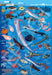 100-Piece Jigsaw Puzzle Deep-Sea Creatures Guide 200m-1000m Large Pieces 26-807_1