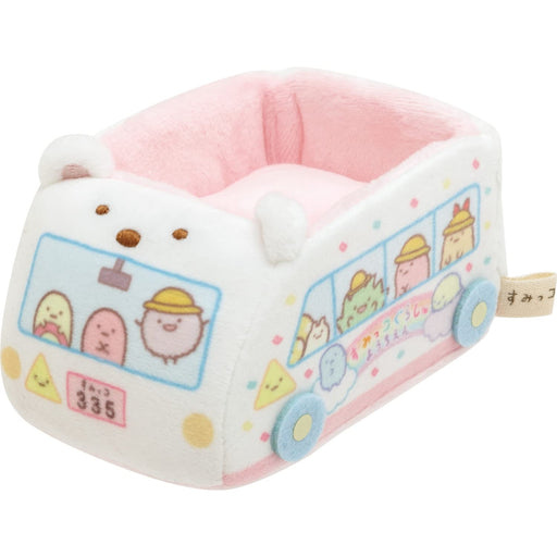 San-X Sumikko Gurashi Collection Running Ride Plush Toy Nursery Bus MF61301 NEW_1