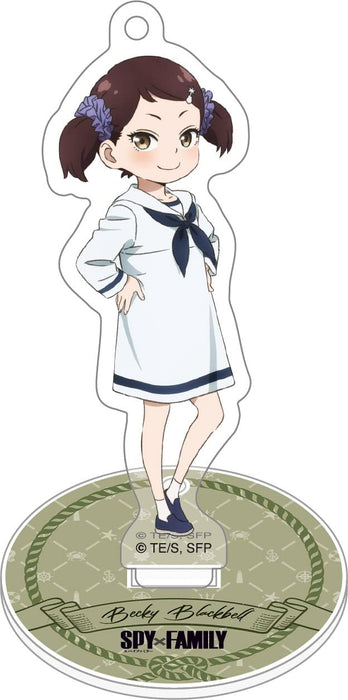 movic SPYxFAMILY Becky Acrylic Stand Keychain H80xW30mm Made in Japan Anime NEW_1