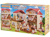 EPOCH Sylvanian Families big house red roof secret room with Lamp HA-51 ‎14666_4