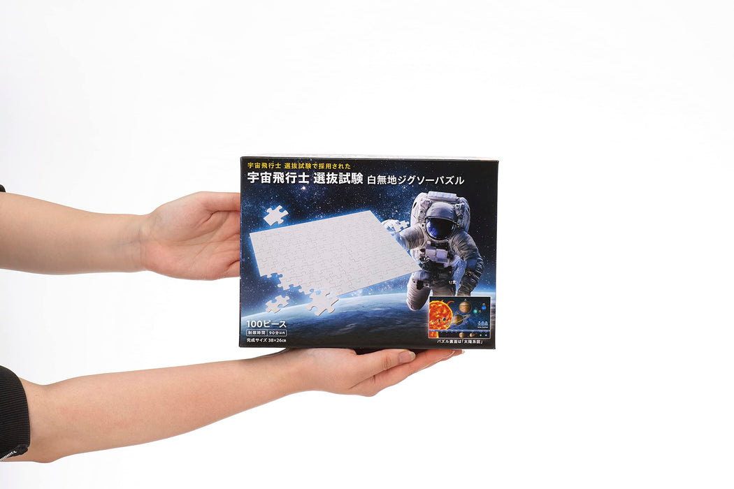 Astronaut Selection Test White Plain 100 Piece Jigsaw Puzzle Beverly 100-033 NEW_4