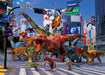 Beverly 600 pieces Jigsaw Puzzle Dinosaur in Shibuya 38x53cm 66-223 Digital Art_1