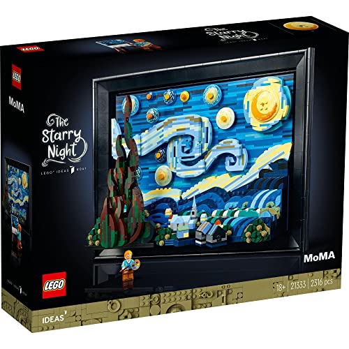 LEGO Ideas 21333 Vincent Van Gogh The Starry Night Building Kit 2316 piece NEW_2