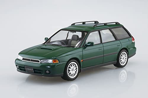 AOSHIMA 1/24 The Model Car No.135 SUBARU BG5 Legacy Touring Wagon '93 Model Kit_3
