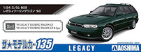 AOSHIMA 1/24 The Model Car No.135 SUBARU BG5 Legacy Touring Wagon '93 Model Kit_5