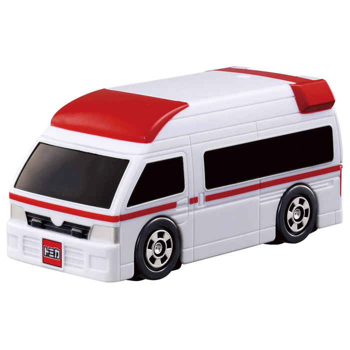 TAKARA TOMY Tomica for the first time Ambulance Plastic Miniature Car 199878 NEW_1