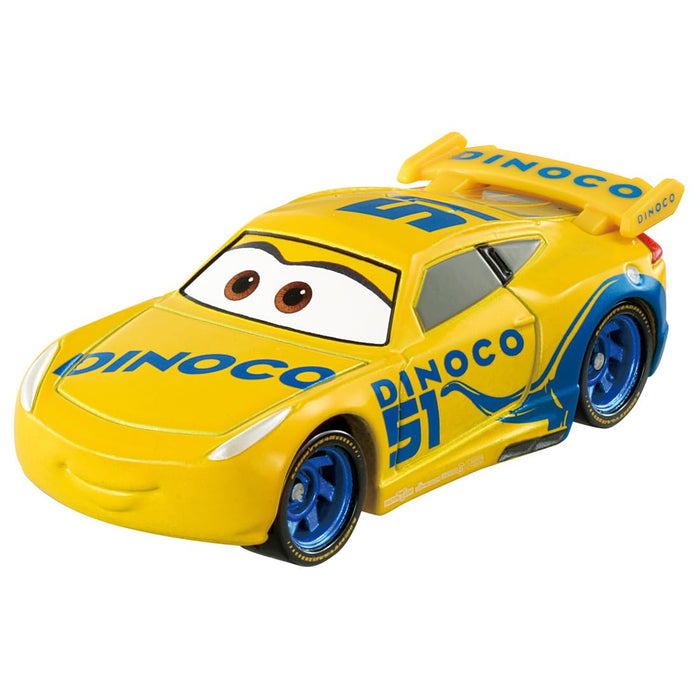 TAKARA TOMY Disney Cars Tomica C-06 Cruz Ramirez (DINOCO Racing Type) Mini Car_1