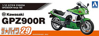 AOSHIMA 1/12 The Bike Series No.29 Kawasaki ZX900A GPZ900R Ninja '85 Model Kit_4