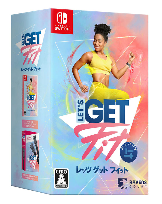 Let's Get Fit Bundled version with straps (for arms, legs) Switch HAC-P-A4PHA_1