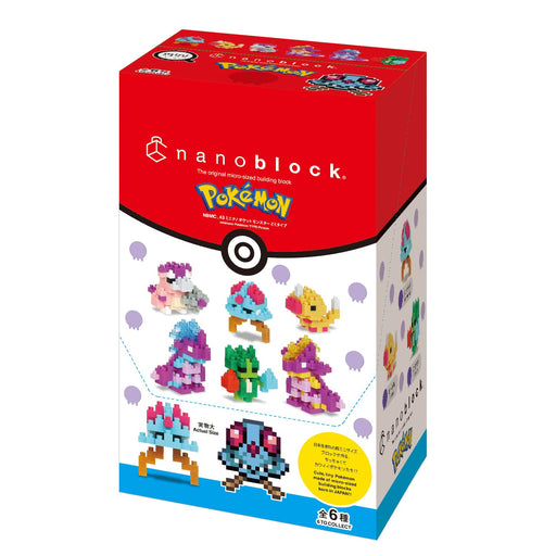 Kawada Pokemon Nanoblock Poison Type BOX Set of 6 ‎NBMC_43S Plastic Block Toy_2