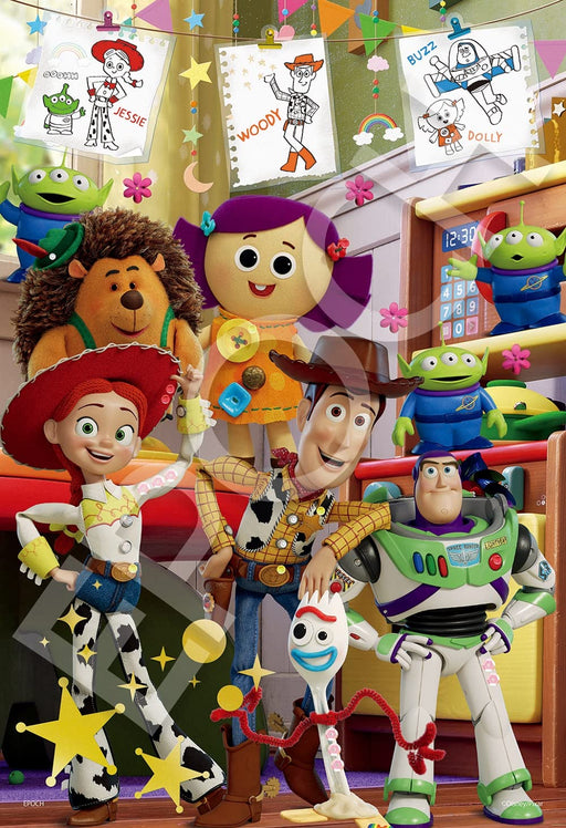 Epoch 300-Piece Jigsaw Puzzle Toy Story Drawing Time Decoration 26x38cm 73-308_1