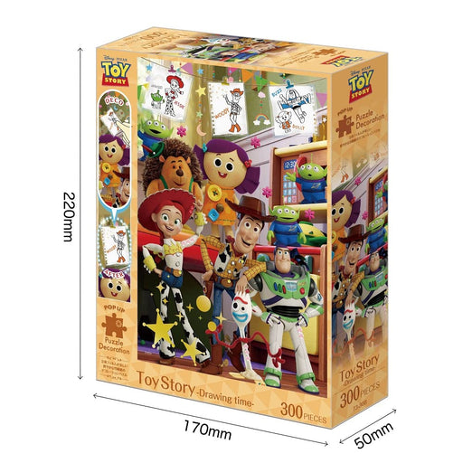 Epoch 300-Piece Jigsaw Puzzle Toy Story Drawing Time Decoration 26x38cm 73-308_2