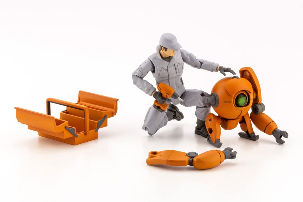 Kotobukiya Hexa Gear Governor Engineer Set Type: A 74mm 1/24 Model Kit HG104 NEW_3