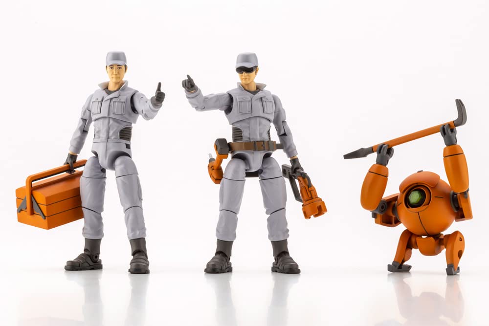 Kotobukiya Hexa Gear Governor Engineer Set Type: A 74mm 1/24 Model Kit HG104 NEW_5